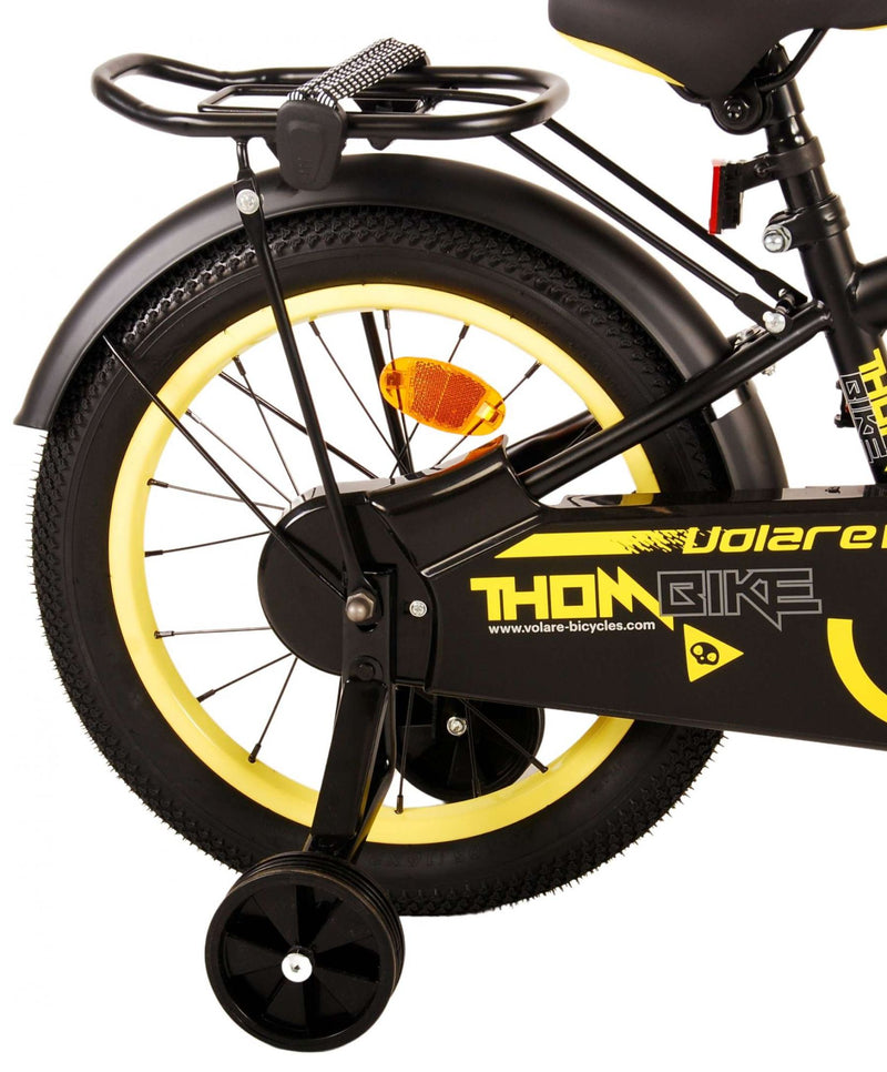 Load image into Gallery viewer, Volare Thombike Kinderfiets - Jongens - 16 inch - Zwart Geel
