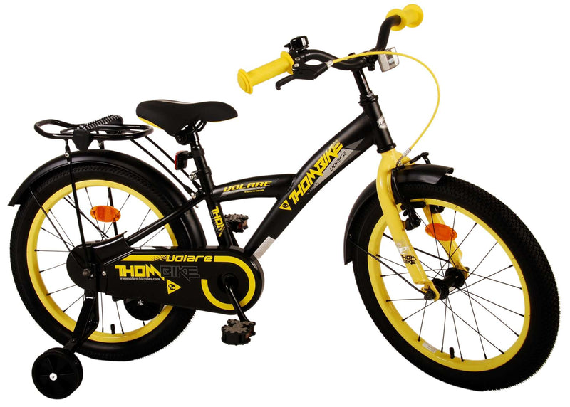Load image into Gallery viewer, Volare Thombike Kinderfiets Jongens 18 inch Zwart Geel
