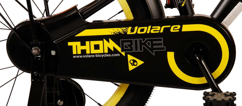 Load image into Gallery viewer, Volare Thombike Kinderfiets Jongens 18 inch Zwart Geel
