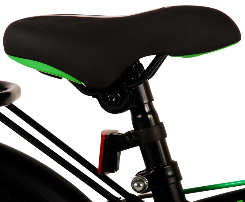 Load image into Gallery viewer, Volare Thombike Kinderfiets Jongens 18 inch Zwart Groen Twee handremmen
