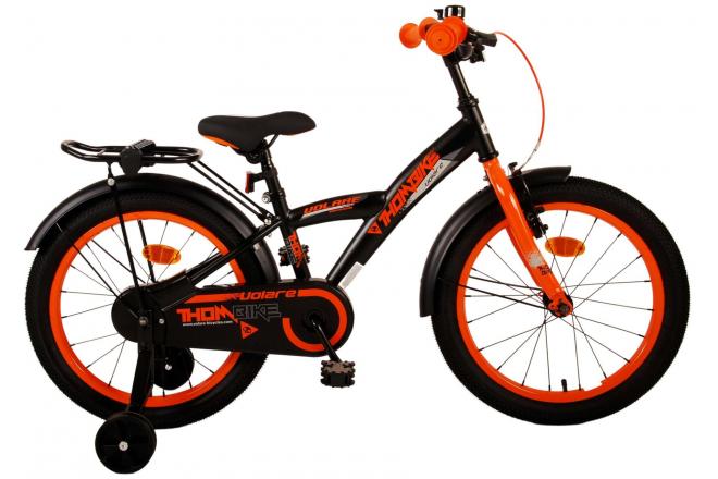 Load image into Gallery viewer, Volare Thombike Kinderfiets Jongens 18 inch Zwart Oranje
