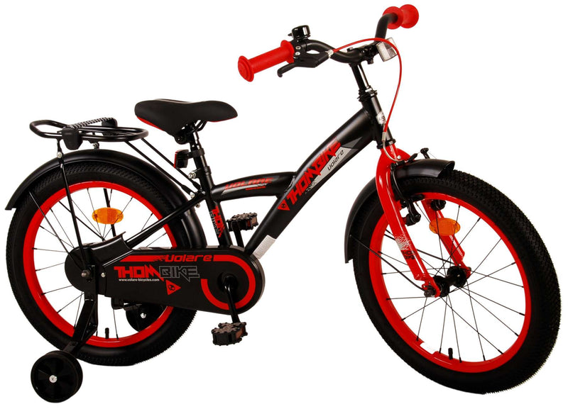 Load image into Gallery viewer, Volare Thombike Kinderfiets - Jongens - 18 inch - Zwart Rood
