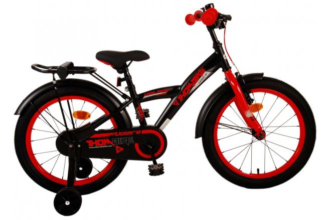 Load image into Gallery viewer, Volare Thombike Kinderfiets - Jongens - 18 inch - Zwart Rood
