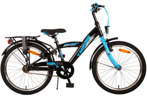 Volare Thombike Kinderfiets Jongens 20 inch Zwart Blauw Twee Handremmen