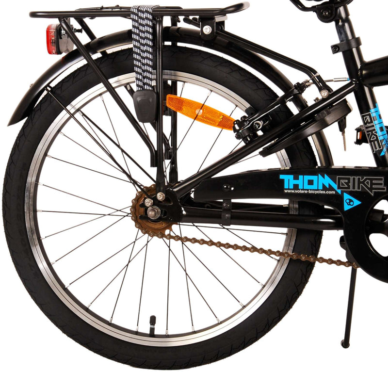 Load image into Gallery viewer, Volare Thombike Kinderfiets Jongens 20 inch Zwart Blauw Twee Handremmen
