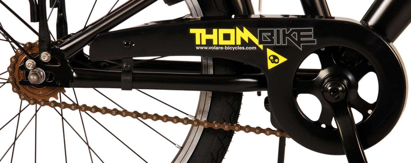Load image into Gallery viewer, Volare Thombike Kinderfiets - Jongens - 20 inch - Zwart Geel - Twee Handremmen
