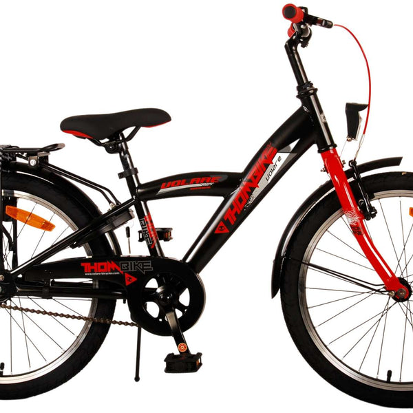 Volare Thombike Kinderfiets - Jongens - 20 inch - Zwart Rood