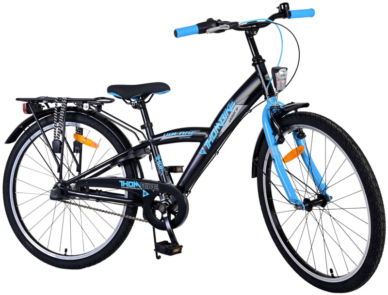Load image into Gallery viewer, Volare Thombike Kinderfiets - Jongens - 24 inch - Zwart Blauw - 3 versnellingen
