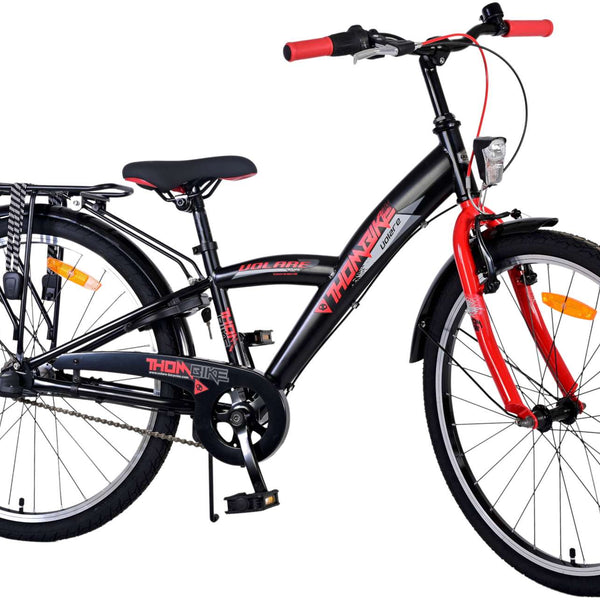 Volare Thombike Kinderfiets - Jongens - 24 inch - Rood - 3 versnellingen