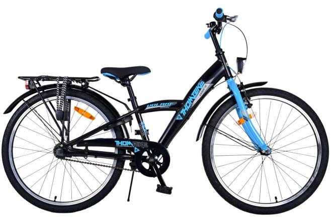 Load image into Gallery viewer, Volare Thombike Kinderfiets - Jongens - 24 inch - Zwart Blauw - 3 versnellingen
