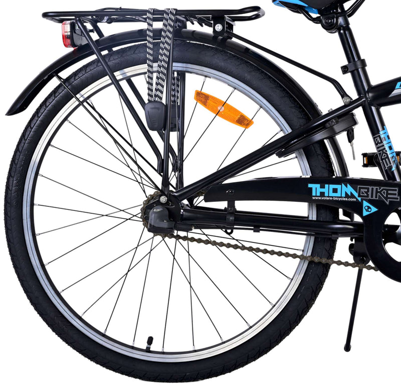 Load image into Gallery viewer, Volare Thombike Kinderfiets - Jongens - 24 inch - Zwart Blauw - 3 versnellingen
