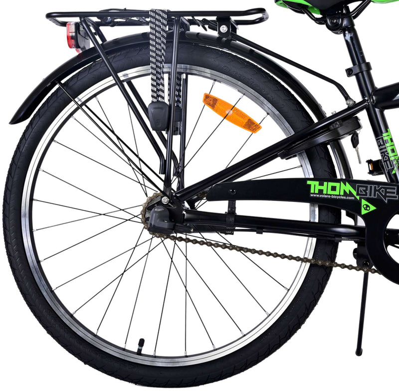 Load image into Gallery viewer, Volare Thombike Kinderfiets - Jongens - 24 inch - Groen Zwart - 3 versnellingen
