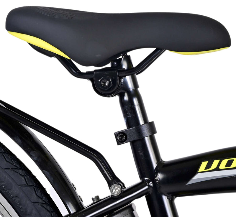 Load image into Gallery viewer, Volare Thombike Kinderfiets Jongens 24 inch Zwart Geel
