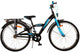 Volare thombike kinderfiets - jongens - 24 inch - zwart blauw - twee handremmen