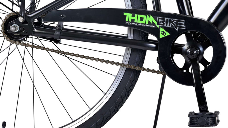 Load image into Gallery viewer, Volare Thombike Kinderfiets - Jongens - 26 inch - Zwart Groen
