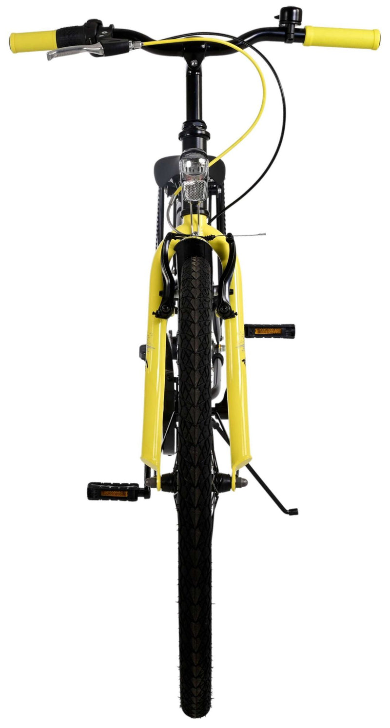 Load image into Gallery viewer, Volare Thombike Kinderfiets Jongens 26 inch Zwart Geel3 versnellingen

