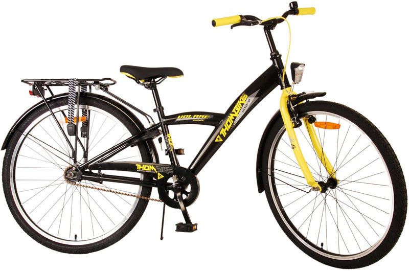 Load image into Gallery viewer, Volare Thombike Kinderfiets - Jongens - 26 inch - Zwart Geel
