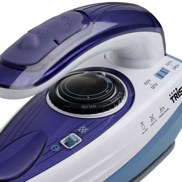 Tristar st-8152 reisstrijkijzer stoomstrijkijzer (wit blauw)