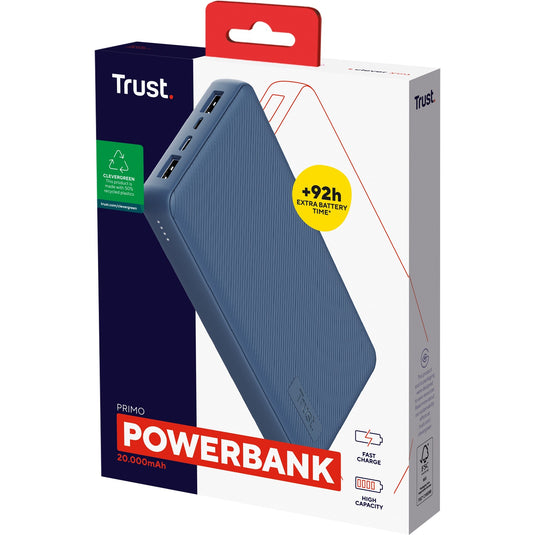 Trust Trust PRIMO 20.000 mAh ECO powerbank