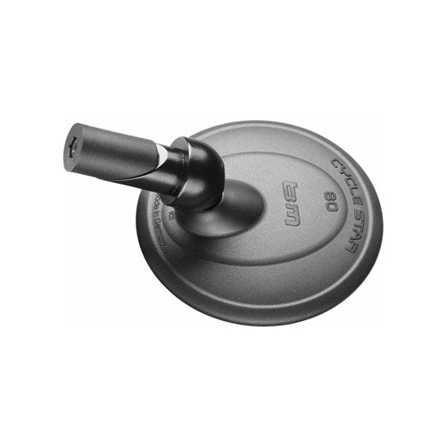 Busch + müller busch m�ller spiegel rond in stuur 80mm zwart
