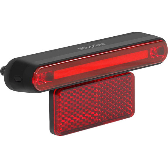 Afbeelding laden in galerijviewer, Qibbel union achterlicht e-bike 50-80mm stopline 6-12v remlicht

