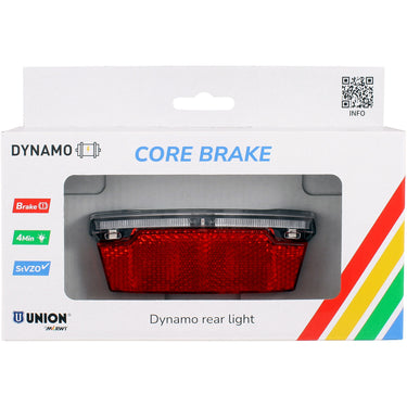 Union tail light dynamo core brake