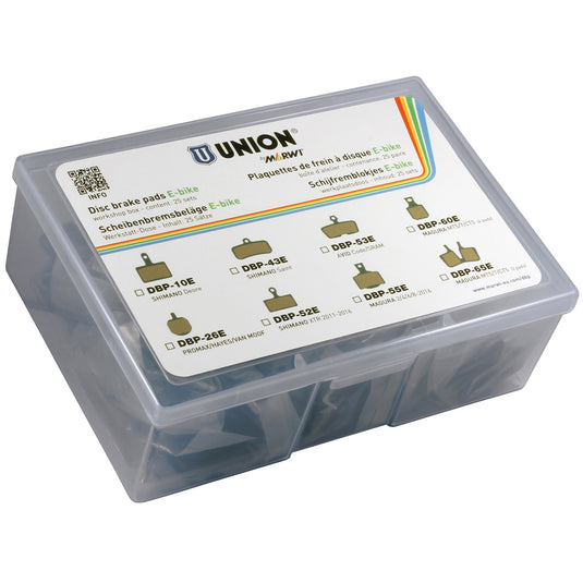 Union schijfremblokset dbp-52e e-bike organisch kevlar (25pr)