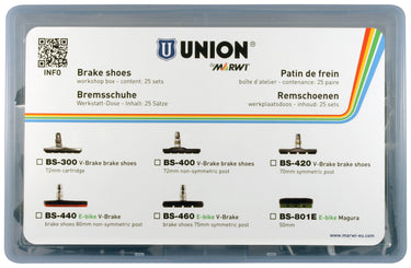 Marwi union velgremblokset bs-440 v-brake 80mm (25pr)
