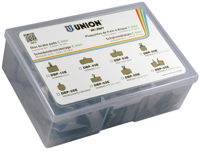 Afbeelding laden in galerijviewer, Union schijfremblokset dbp-65e organisch kevlar (25pr)
