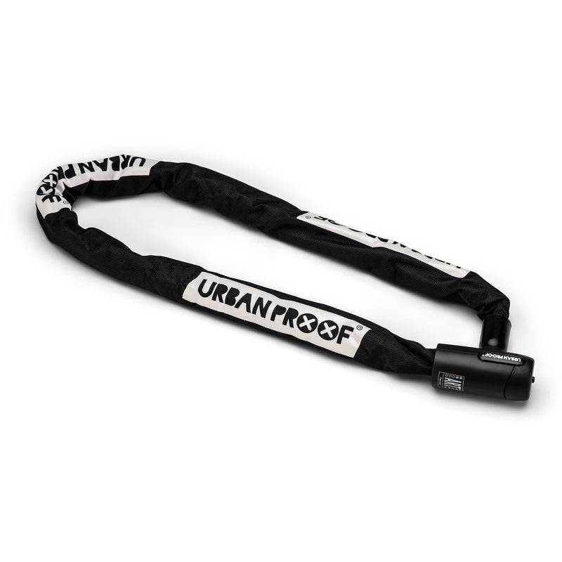 Load image into Gallery viewer, Urbanproof kettingslot art2 8mm 120cm zwart
