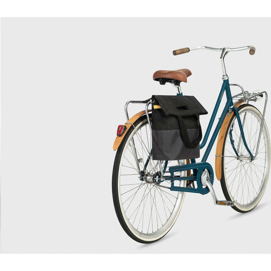 Urban Proof fietsshopper Recycled zwart grijs