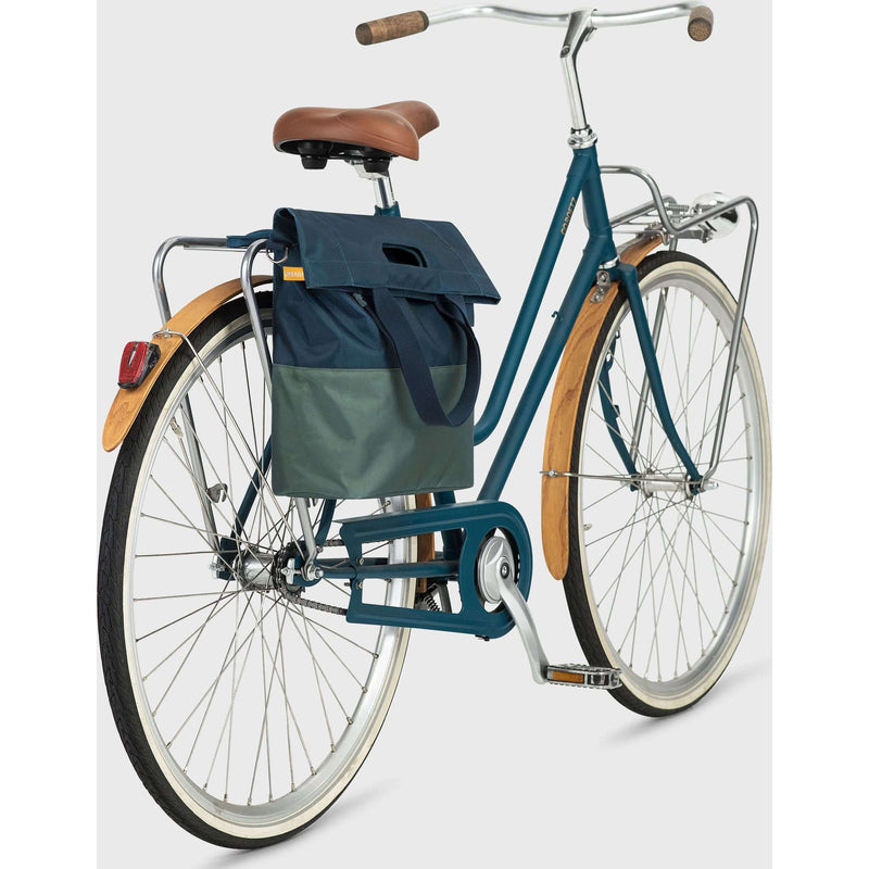 Load image into Gallery viewer, Urban Proof fietsshopper blauw-groen 20L
