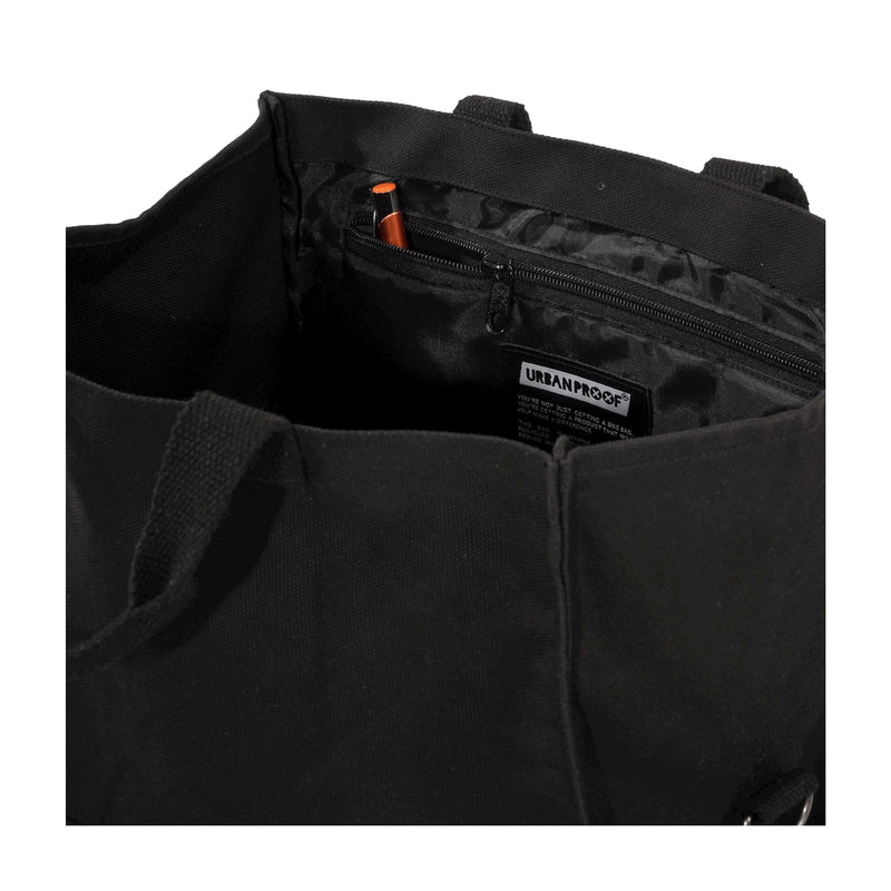 Load image into Gallery viewer, Dutchperfect urbanproof draagtas city tote recycled 22l zwart
