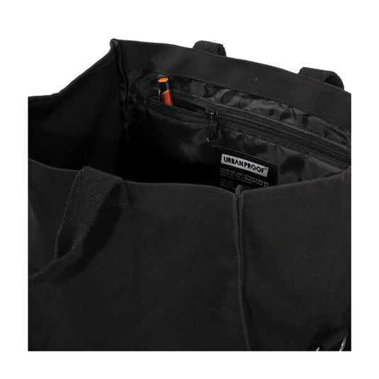 Dutchperfect urbanproof draagtas city tote recycled 22l zwart