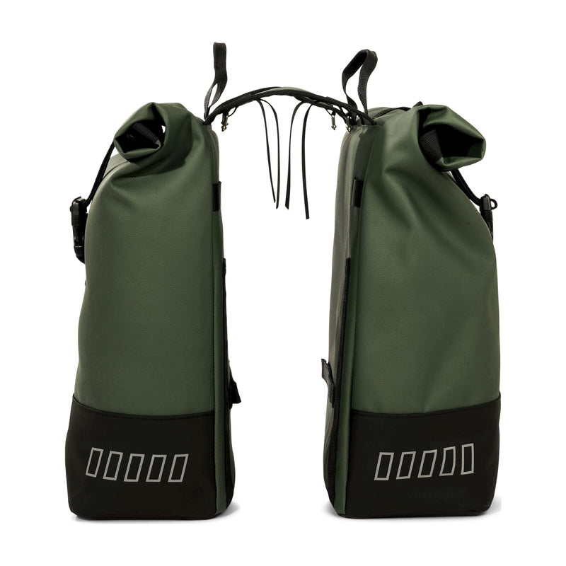Load image into Gallery viewer, Urbanproof tas double roll up recycle 38l groen
