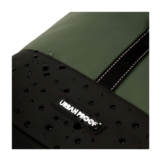 Urbanproof tas double roll up recycle 38l groen