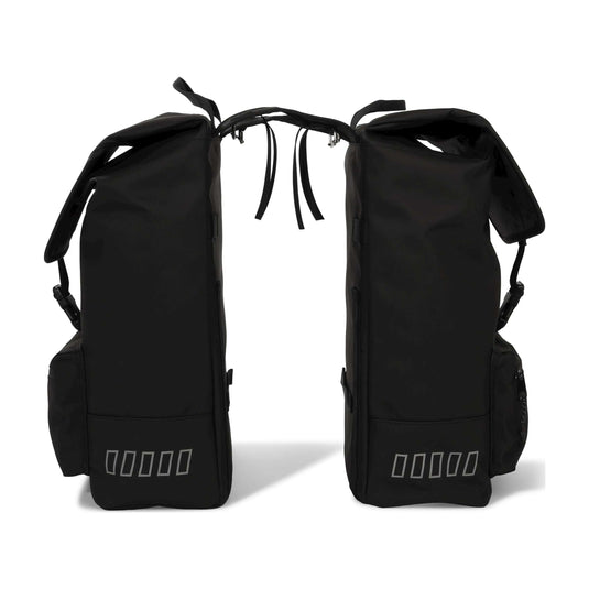 UrbanProof Urbanproof cargo dubbele fietstas 38 liter zwart