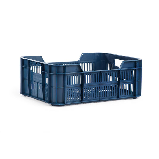 Urban proof fietskrat helsinki kunststof 11l 40x30x15 cm d. blauw