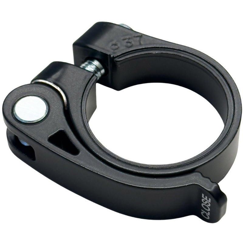 Load image into Gallery viewer, Ursus zadelpenklem urban 31,8mm | snelspanner | zwart
