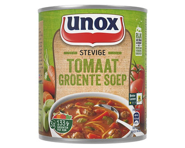 Unox stevige tom groentesoep blik (6x 0,8 liter)