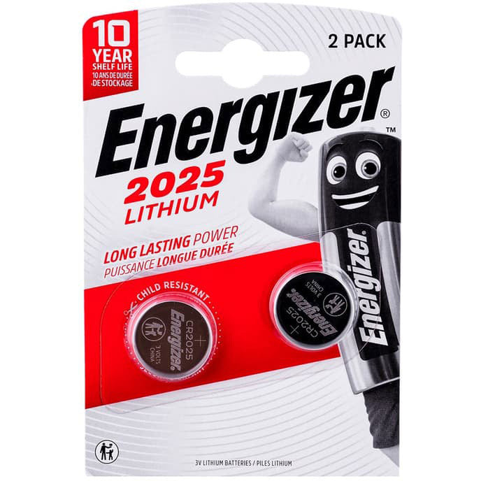 Afbeelding laden in galerijviewer, Enerdis energizer batterij lithium 3v cr2025 blister (2st)

