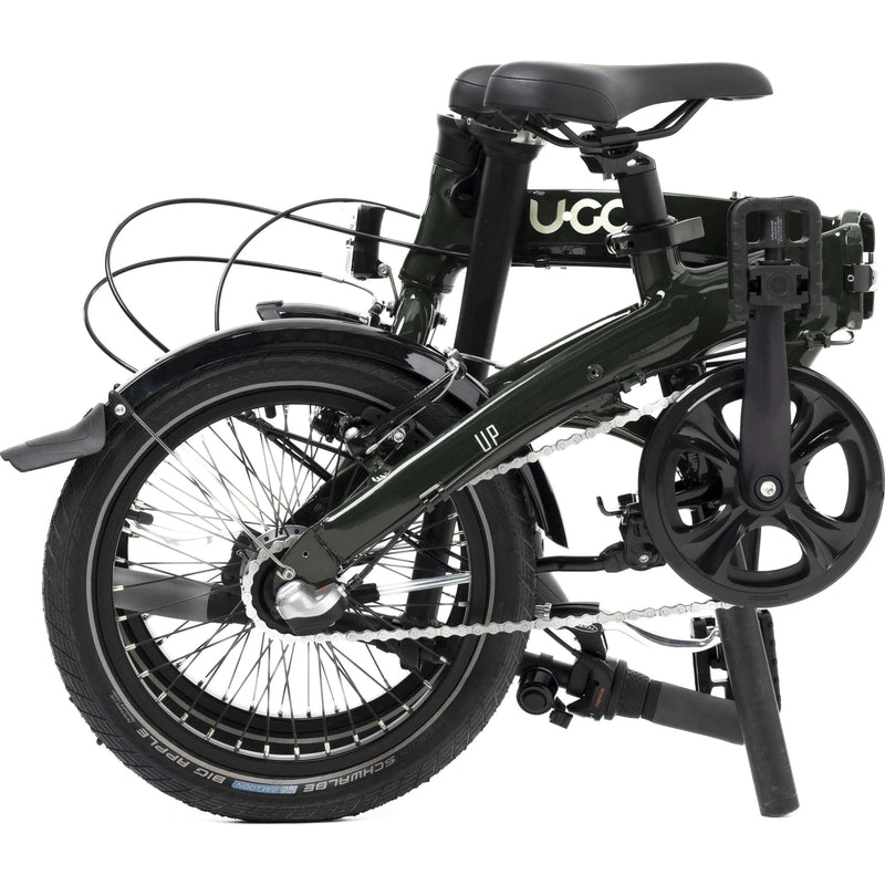 Load image into Gallery viewer, Ugo u.go vouwfiets 16 inch go i3 nexus 3 vrijloop moss green
