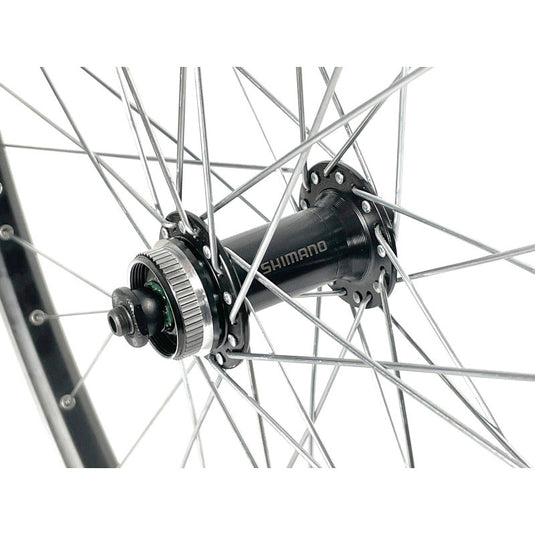 Velox voorwiel mach1 er-10 28 shimano qc300 disc zwart
