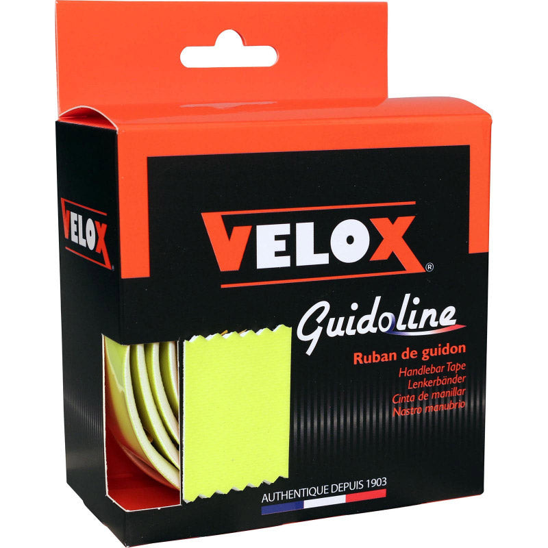 Velox stuurtape High Grip 3.5 fluo geel (2st)