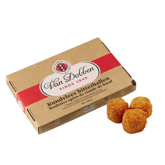 Van dobben rundvlees bitterballen (54x 30 gr)