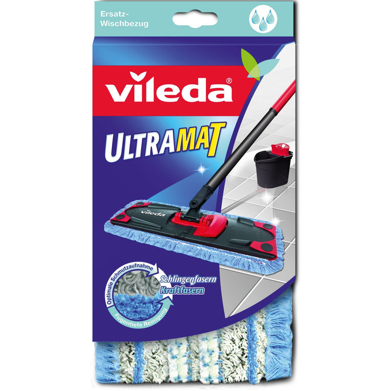 Load image into Gallery viewer, Vileda UltraMat vervangende mop extra vochtig
