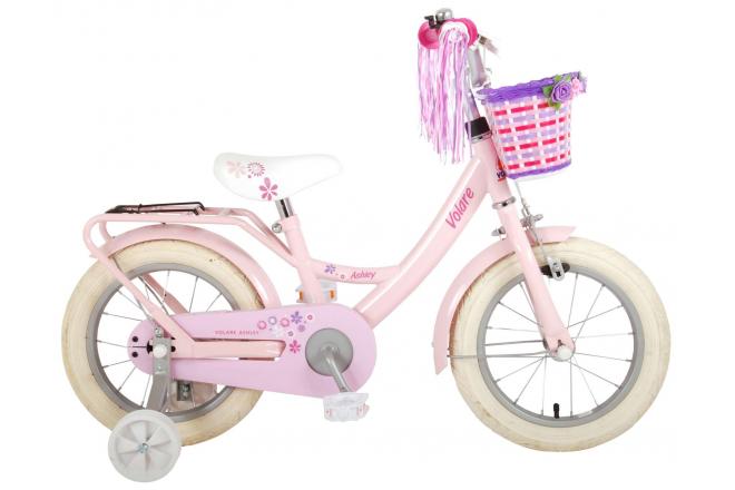 Load image into Gallery viewer, Volare Ashley Kinderfiets Meisjes 14 inch Roze 95% afgemonteerd
