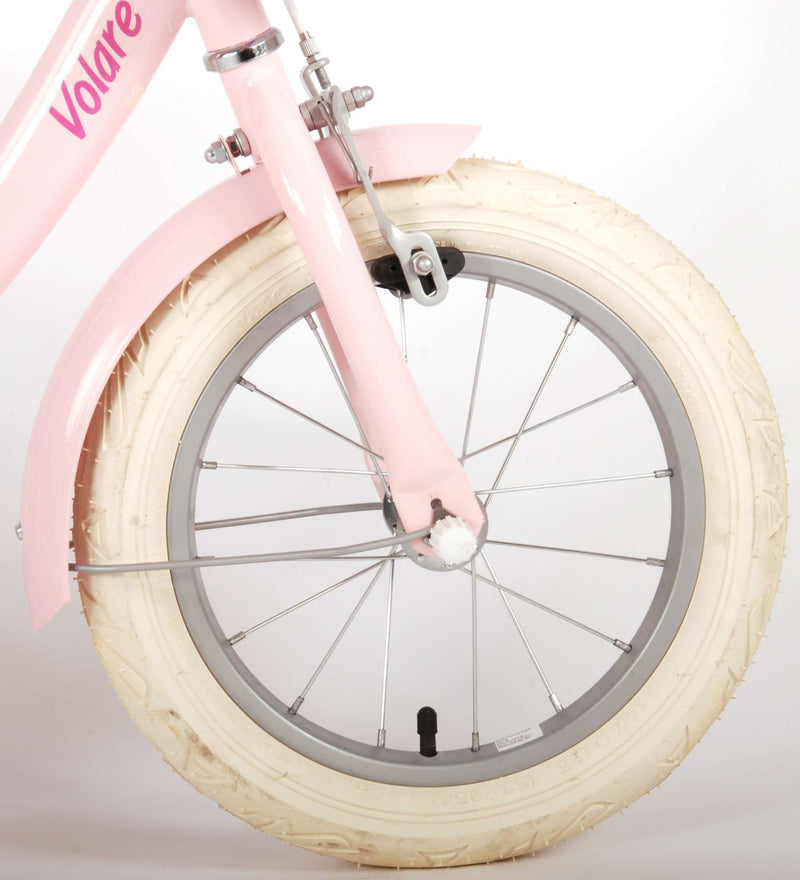 Load image into Gallery viewer, Volare Ashley Kinderfiets Meisjes 14 inch Roze 95% afgemonteerd
