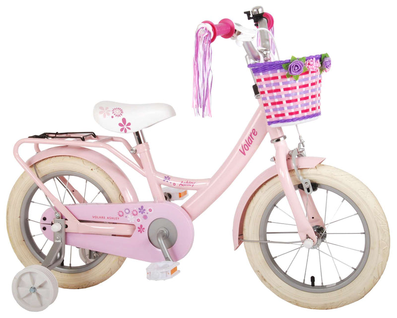Load image into Gallery viewer, Volare Ashley Kinderfiets Meisjes 14 inch Roze 95% afgemonteerd
