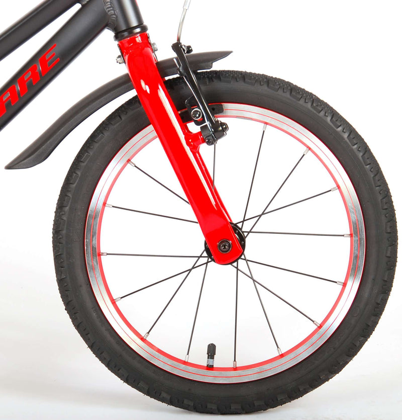 Load image into Gallery viewer, Volare Blaster Kinderfiets - Jongens - 16 inch - Zwart Rood - Prime Collection
